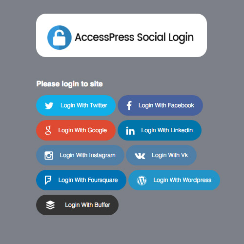 accesspress social login plugin 1