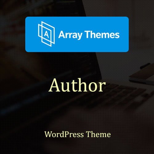 array themes author wordpress theme 1