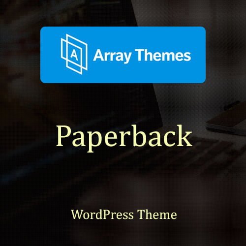 array themes paperback wordpress theme 1