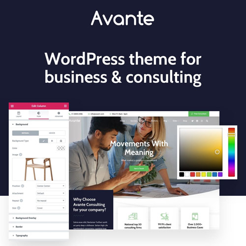 avante business consulting wordpress 1