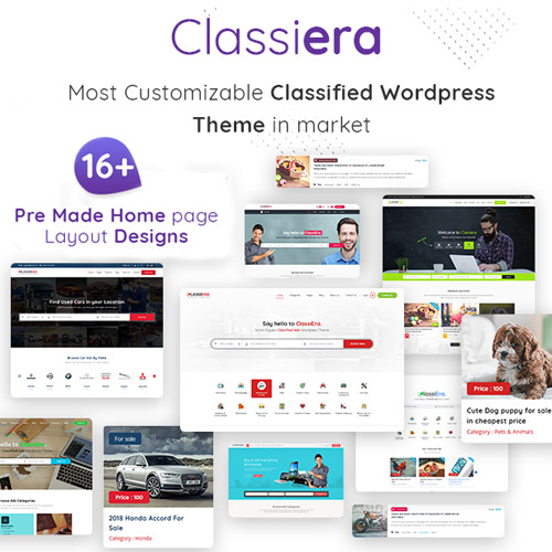 classiera classified ads wordpress theme 1
