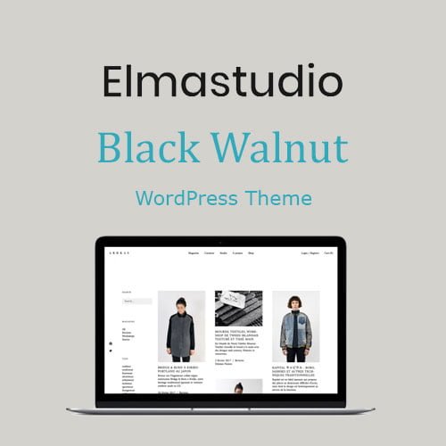 elmastudio black walnut wordpress theme 1