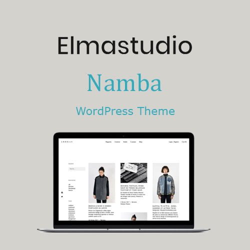 elmastudio namba wordpress theme 1