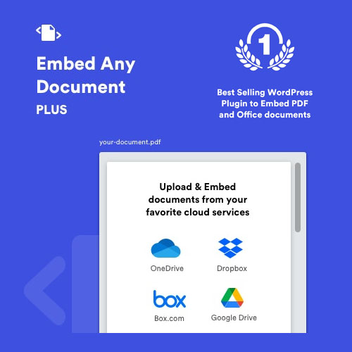 embed any document plus 1