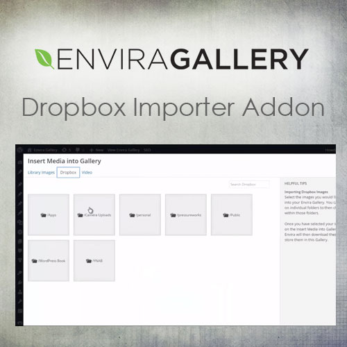 envira gallery e28093 dropbox importer addon 1