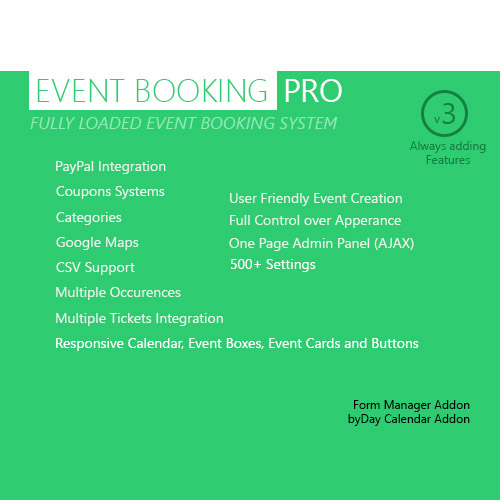 event booking pro wp plugin paypal or offline 1