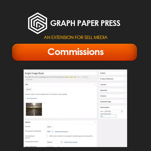 graph paper press sell media commissions 1