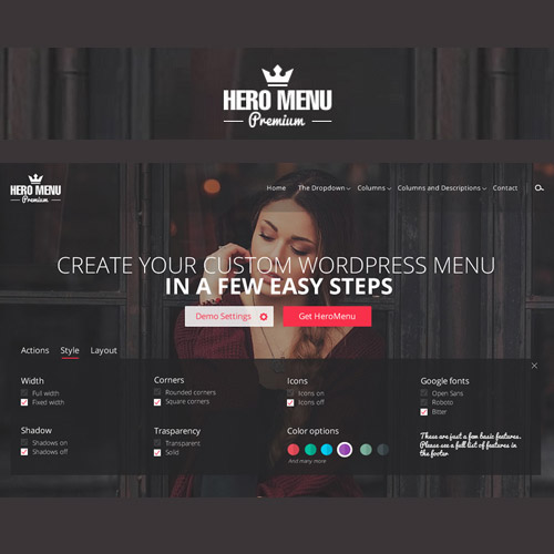 hero menu responsive wordpress mega menu plugin 1