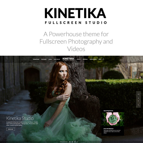 kinetika photography theme for wordpress 1