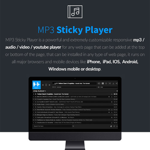 mp3 sticky player wordpress plugin 1