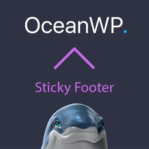 oceanwp sticky footer 1