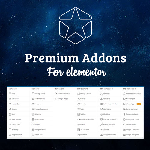 premium addons pro for elementor 1