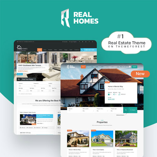 real homes wordpress real estate theme 1