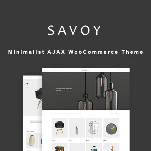 savoy e28093 minimalist ajax woocommerce theme 1