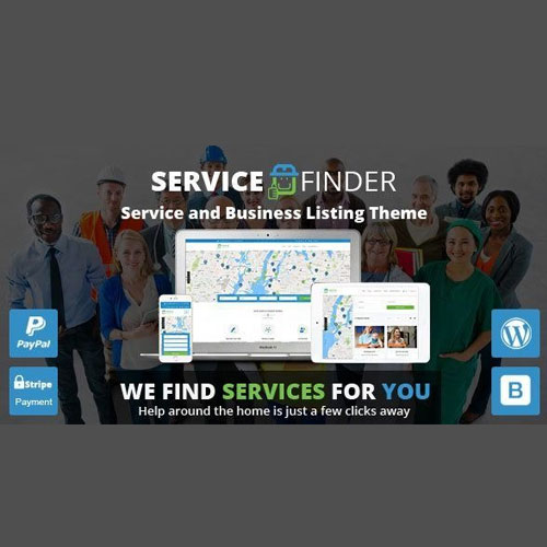 service finder provider and business listing wordpress theme 1