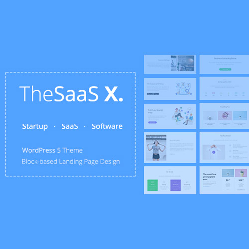 thesaas x responsive saas startup business wordpress theme 1