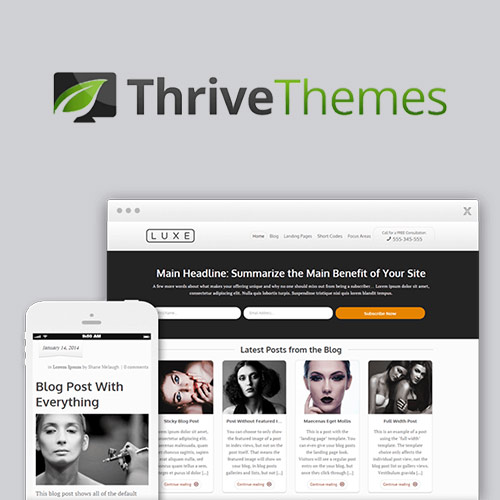 thrive themes luxe wordpress theme 1