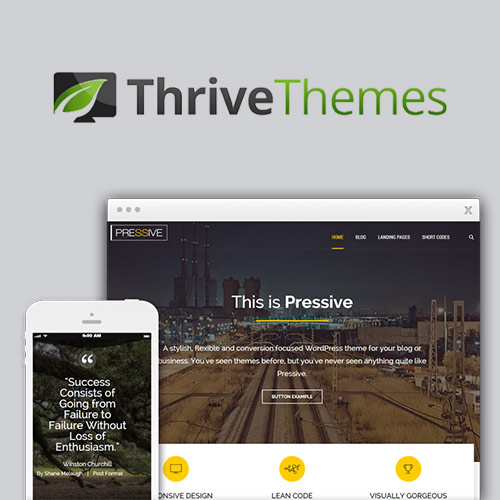 thrive themes pressive wordpress theme 1