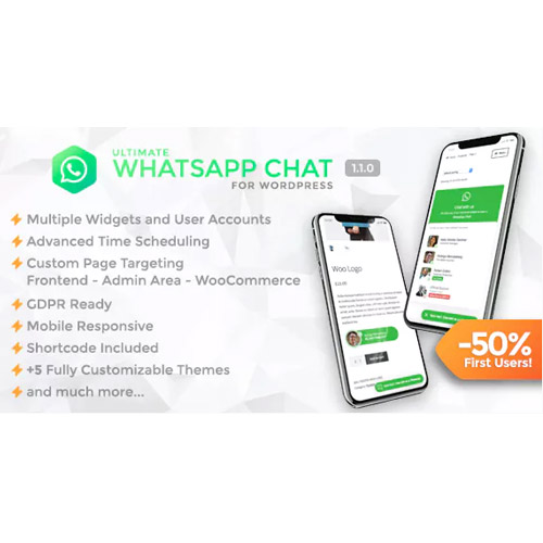 ultimate whatsapp chat wordpress whatsapp chat support plugin 1