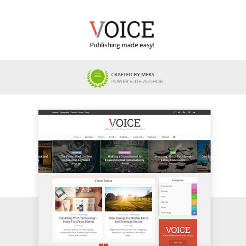 voice clean news magazine wordpress theme 1