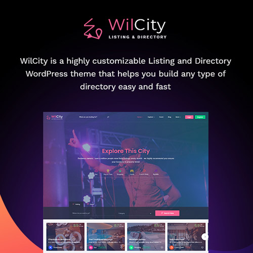 wilcity directory listing wordpress theme 1