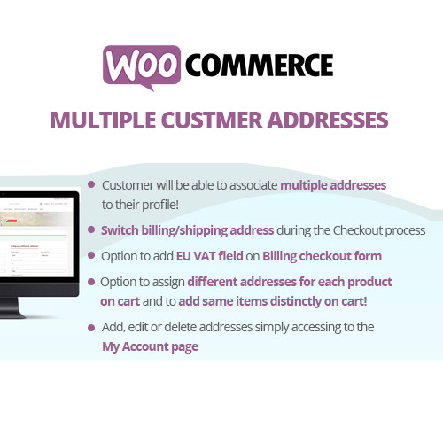 woocommerce multiple customer addresses 1