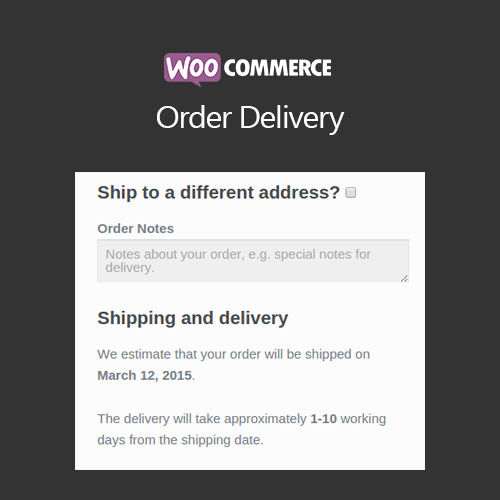 woocommerce order delivery 1