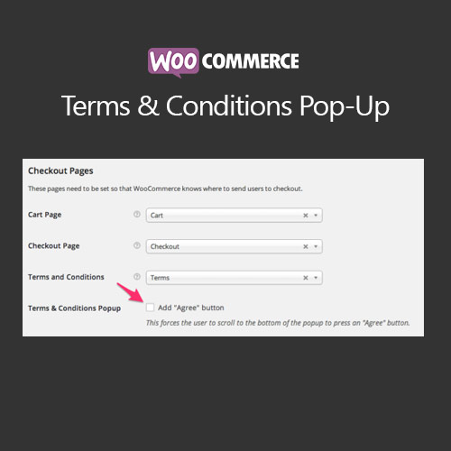 woocommerce terms and conditions popup 1