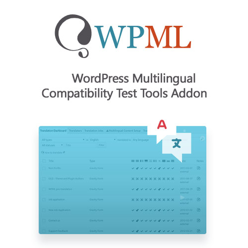 wordpress multilingual compatibility test tools addon 1