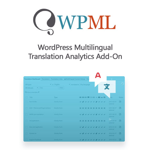 wordpress multilingual translation analytics add on 1