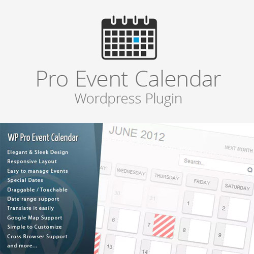 wordpress pro event calendar 1