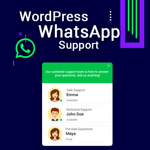 wordpress whatsapp support 1