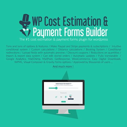 wp cost estimation payment forms builder 1
